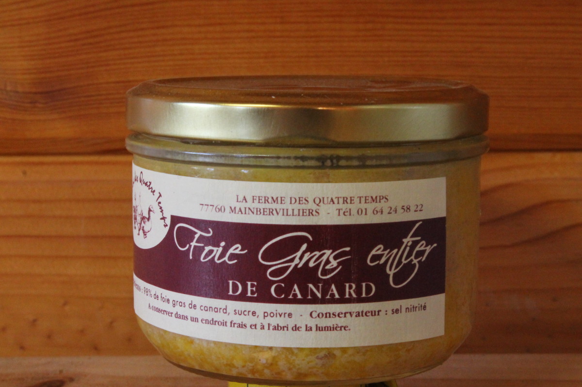 Foie gras entier de canard